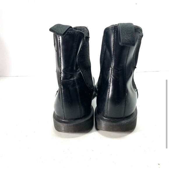 dr martens flora black leather chelsea boots size 7 - Picture 4 of 5